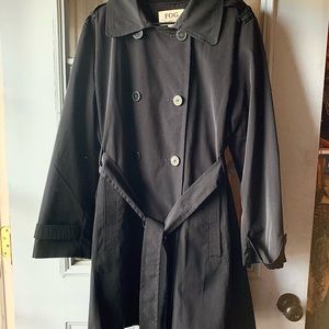 Tower By London Fog Double Breasted Trench Coat